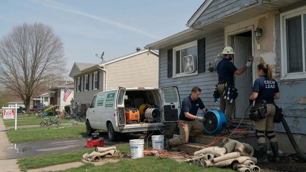 Flood Cleanup in Oley, PA near me