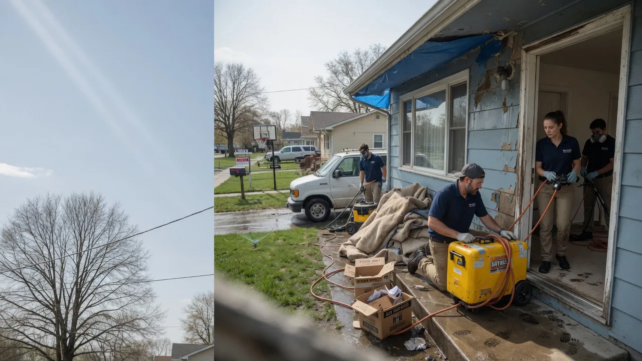 Basement Flood Cleanup in Oley, PA near me